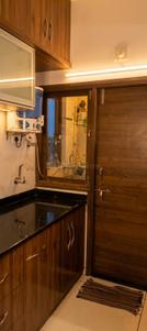 Kitchen Image of 1450 Sq.ft 3 BHK Apartment / Flat for sale in Kavisha Celebrations, Ghuma Ahmedabad for Rs. 8500000