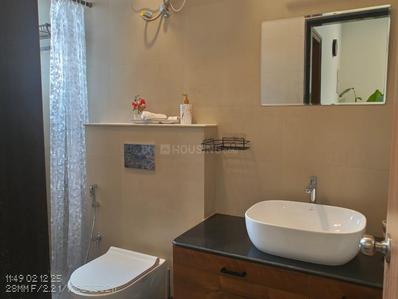 Bathroom Image of 747 Sq.ft 1 BHK Apartment / Flat for sale in Siolim Goa for Rs. 14000000