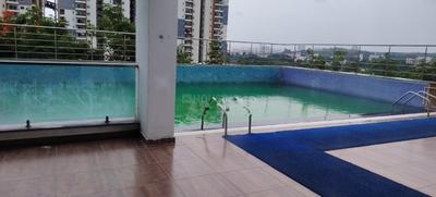 Balcony Image of 2000 Sq.ft 3 BHK Apartment / Flat for rent in Accurate Wind Chimes, Narsingi Hyderabad for Rs. 65000