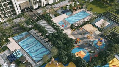 Image of 2139 Sq.ft 2 BHK Apartment / Flat for sale in Casagrand Mercury , Perambur, Chennai for Rs. 21300000