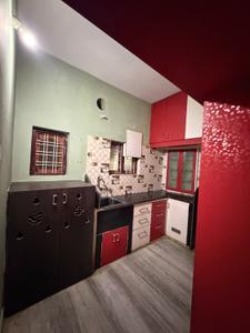 Kitchen Image of 1398 Sq.ft 2 BHK Builder Floor for rent in Almasguda Hyderabad for Rs. 12000