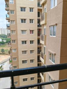 Balcony Image of 850 Sq.ft 3 BHK Apartment / Flat for rent in Shriram WYT Field, Bommenahalli Bengaluru for Rs. 30000