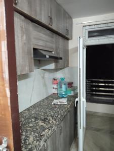 Kitchen Image of 900 Sq.ft 2 BHK Builder Floor for rent in Preet Vihar New Delhi for Rs. 23000