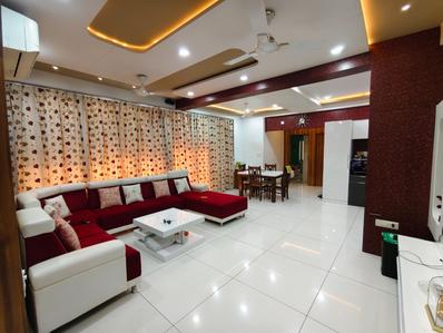 Hall Image of 1800 Sq.ft 3 BHK Apartment / Flat for sale in Bhayli Vadodara for Rs. 11100000