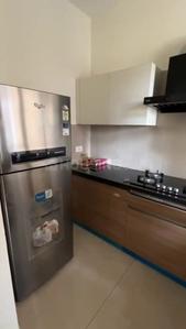 Kitchen Image of 883 Sq.ft 1 BHK Apartment / Flat for rent in Green Lotus Saksham, Nabha Zirakpur for Rs. 26000