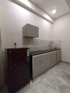 Kitchen Image of 650 Sq.ft 1 RK Studio for rent in Scheme No 114 Indore for Rs. 17999
