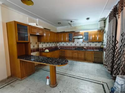 Kitchen Image of 1500 Sq.ft 2 BHK Builder Floor for rent in Shivalik New Delhi for Rs. 60000