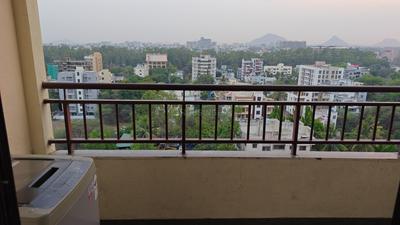 Balcony Image of 1000 Sq.ft 2 BHK Apartment / Flat for rent in Lalit Roongta Shree Tirumala Paramount Apartment, Vinay Nagar Nashik for Rs. 19000
