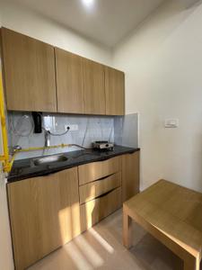 Kitchen Image of 1000 Sq.ft 1 RK Apartment / Flat for rent in Mahalakshmi Nagar Indore for Rs. 13000