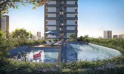 Image of 987 Sq.ft 2 BHK Apartment / Flat for sale in Nirman Serenopolis, Tathawade, Pune for Rs. 8980000
