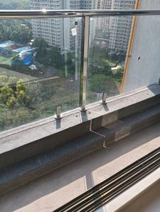 Balcony Image of 750 Sq.ft 2 BHK Apartment / Flat for rent in Unique Vistas, Thane West Thane for Rs. 43000