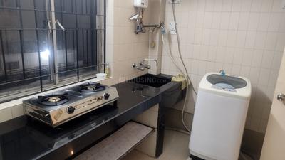 Bathroom Image of 580 Sq.ft 1 BHK Apartment / Flat for rent in Sangamvadi Pune for Rs. 40000
