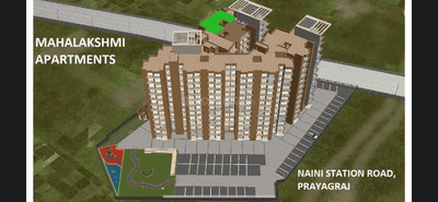 Image of 1132 Sq.ft 2 BHK Apartment / Flat for sale in Mahalaxmi Apartments, Naini, Allahabad for Rs. 6000000