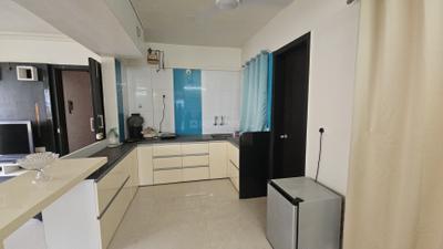 Kitchen Image of 1400 Sq.ft 3 BHK Apartment / Flat for sale in Shree Venkatesh Serenity, Dhayari Pune for Rs. 9525000