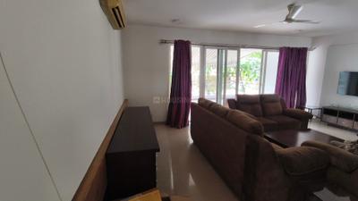 Living Room Image of 3000 Sq.ft 4 BHK Apartment / Flat for rent in Darode Blossom Bouleward, Koregaon Park Pune for Rs. 160000