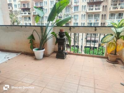 Balcony Image of 1600 Sq.ft 4 BHK Apartment / Flat for rent in Karia Konark Campus, Viman Nagar Pune for Rs. 125000