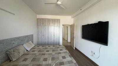 Bedroom Image of 1899 Sq.ft 3 BHK Apartment / Flat for rent in Emaar Palm Gardens, Sector 83 Gurgaon for Rs. 57000