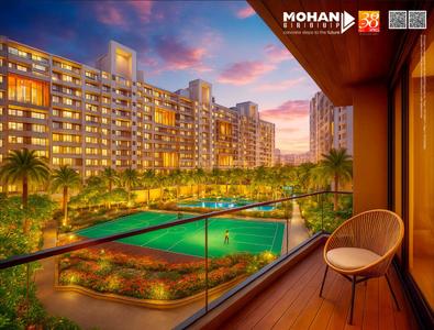 Balcony Image of 730 Sq.ft 1 BHK Apartment / Flat for rent in Mohan Precious Greens, Ambernath East Ambernath for Rs. 13000