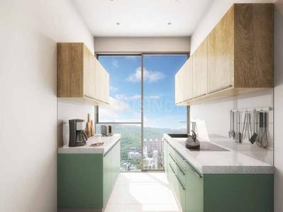 Kitchen Image of 550 Sq.ft 2 BHK Apartment / Flat for sale in Shraddha Evoque, Bhandup West Mumbai for Rs. 8087300