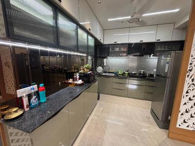 Kitchen Image of 1935 Sq.ft 3 BHK Apartment / Flat for sale in Sanskruti, Randesan Gandhinagar for Rs. 12500000