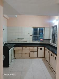 Kitchen Image of 850 Sq.ft 1 BHK Apartment / Flat for rent in Karelibagh Vadodara for Rs. 15000