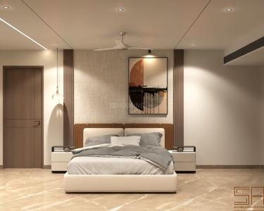 Bedroom Image of 5500 Sq.ft 4 BHK Apartment / Flat for rent in Venus Pashmina, Bodakdev Ahmedabad for Rs. 250000