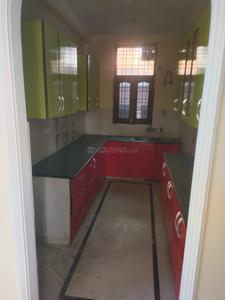 Kitchen Image of 1268 Sq.ft 2 BHK Builder Floor for rent in Sector 46 Noida for Rs. 30000