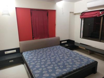Bedroom Image of 710 Sq.ft 2 BHK Apartment / Flat for rent in Ajmera Bhakti Park, Wadala East Mumbai for Rs. 70000