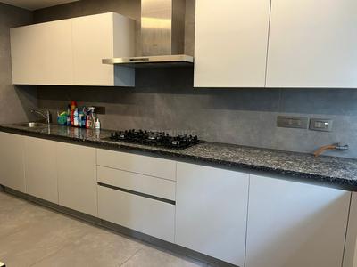 Kitchen Image of 4185 Sq.ft 4 BHK Builder Floor for rent in Green Park Extension New Delhi for Rs. 375000