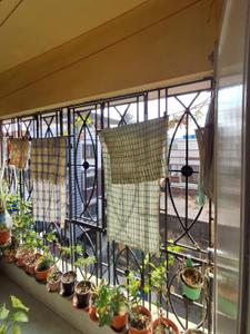 Balcony Image of 1550 Sq.ft 3 BHK Apartment / Flat for sale in Behala Kolkata for Rs. 9900000