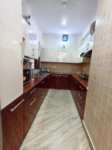Kitchen Image of 1700 Sq.ft 3 BHK Builder Floor for rent in Pioneer Floors - 8, Sector 15 Gurgaon for Rs. 53000