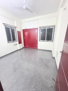 Bedroom Image of 700 Sq.ft 1 BHK Independent House for rent in Murugeshpalya Bengaluru for Rs. 24000