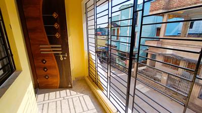Balcony Image of 816 Sq.ft 1 BHK Apartment / Flat for sale in Mankundu Hooghly for Rs. 2611200