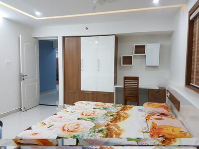 Bedroom Image of 2080 Sq.ft 3 BHK Apartment / Flat for rent in Landmark Acropolis, Mathara Kozhikode for Rs. 55000