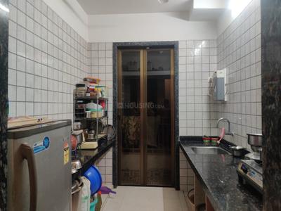 Kitchen Image of 650 Sq.ft 1 BHK Apartment / Flat for sale in Konark Solitaire, Ambivli Thane for Rs. 3150000
