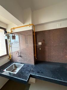 Kitchen Image of 650 Sq.ft 1 BHK Apartment / Flat for rent in Palash Homes, Sarkhej Ahmedabad for Rs. 18000