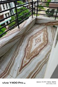 Balcony Image of 1250 Sq.ft 3 BHK Apartment / Flat for sale in New Town Kolkata for Rs. 8400000