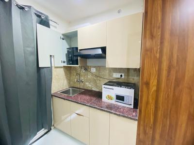 Kitchen Image of 980 Sq.ft 1 BHK Builder Floor for rent in Sector 39 Gurgaon for Rs. 30000