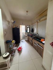 Kitchen Image of 1100 Sq.ft 3 BHK Apartment / Flat for rent in Dev Aurum, Prahlad Nagar Ahmedabad for Rs. 32000