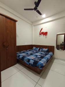 Bedroom Image of 650 Sq.ft 1 BHK Apartment / Flat for rent in Scheme No 114 Indore for Rs. 21999