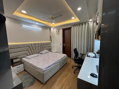 Bedroom Image of 832 Sq.ft 2 BHK Builder Floor for rent in Saket New Delhi for Rs. 19000