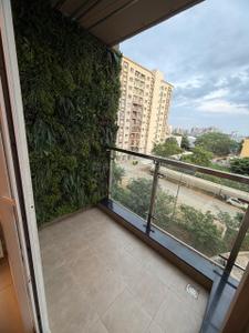 Balcony Image of 607 Sq.ft 2 BHK Apartment / Flat for rent in Provident Park Square, Talaghattapura Bengaluru for Rs. 34000