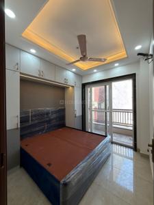 Bedroom Image of 630 Sq.ft 2 BHK Builder Floor for rent in Dwarka Mor New Delhi for Rs. 25500