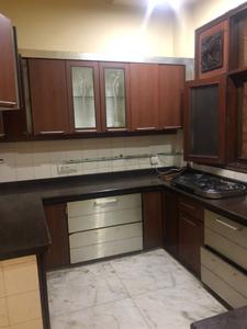 Kitchen Image of 1800 Sq.ft 3 BHK Builder Floor for rent in Tagore Garden Extension New Delhi for Rs. 48000