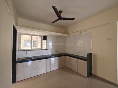 Kitchen Image of 950 Sq.ft 2 BHK Apartment / Flat for rent in Mantri Waterfront I, Jule Solapur for Rs. 17500