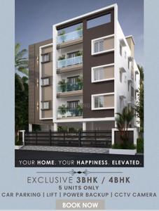 Image of 1320 Sq.ft 3 BHK Apartment / Flat for sale in Nanganallur, Chennai for Rs. 17424000