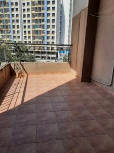 Balcony Image of 1350 Sq.ft 3 BHK Apartment / Flat for rent in Kalpataru Estate, Pimple Gurav Pune for Rs. 33000