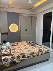Bedroom Image of 950 Sq.ft 2 BHK Apartment / Flat for rent in Parth Avenue, Siroli Jaipur for Rs. 25500