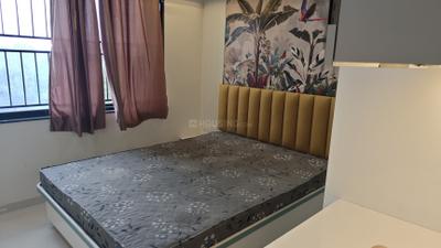 Bedroom Image of 800 Sq.ft 2 BHK Apartment / Flat for rent in Kohinoor Sapphire II, Tathawade Pune for Rs. 30000