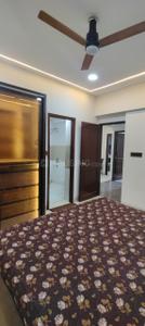 Bedroom Image of 500 Sq.ft 1 BHK Builder Floor for rent in Mahalakshmi Nagar Indore for Rs. 21000